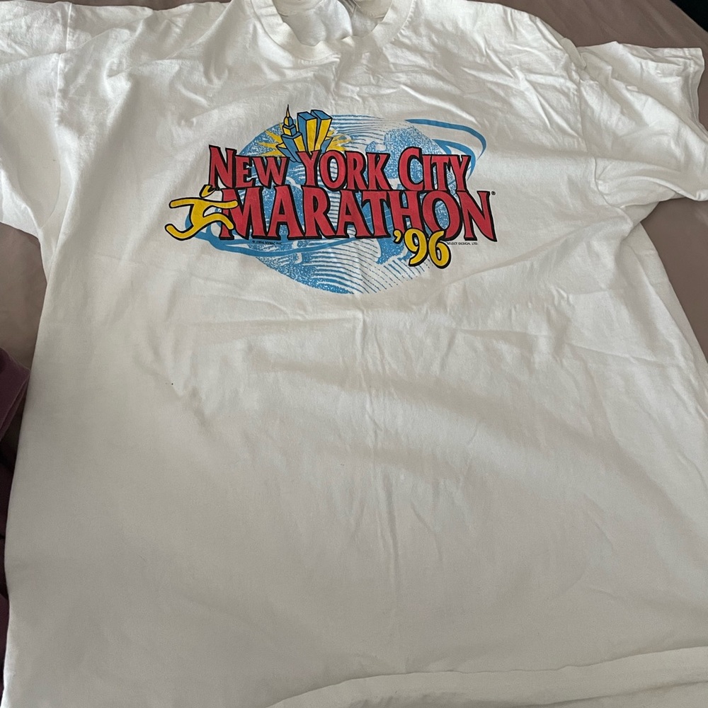 New York City marathon tee shirt